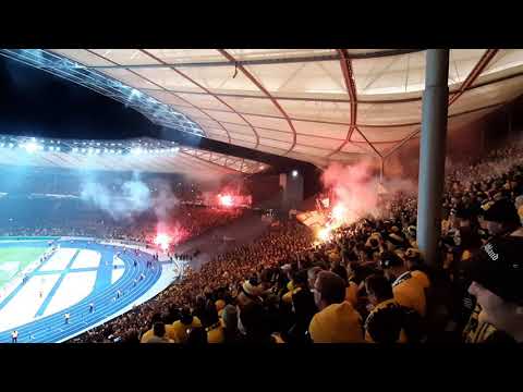 Hertha - Dynamo DFB Pokal 30.10.2019 ICH HATTE EINEN TRAUM