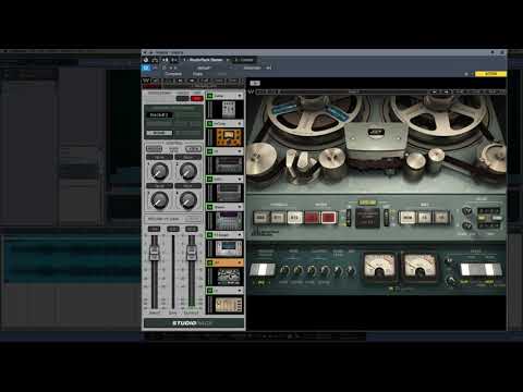 My Waves Mastering Chain In Studio Rack