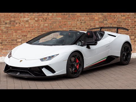 2018 Lamborghini Huracan LP640-4 Performante - Bianco Icarus - Walkaround & Interior | [4K]