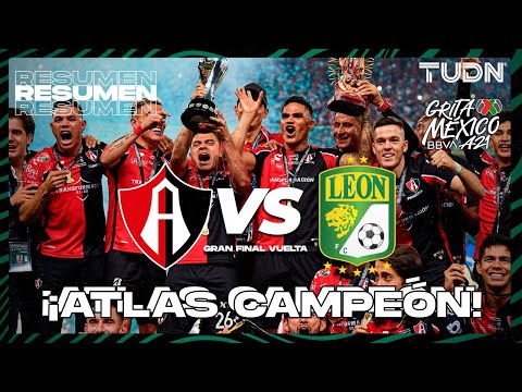 Summary and goals | Atlas 1(5)-(4)0 León | Grita México BBVA AP2021 - FINAL | TUDN