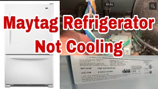 How to Fix Maytag Refrigerator Not Cooling at All — Model Number MBF2258XEW6