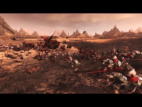#18 STATE TROOPS ONLY - Reiksguard vs Orcs- Online Ranked Battle #18 - TW: Warhammer 2