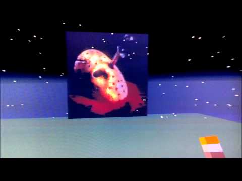 Minecraft Xbox 360 Edition Pixel Art Ep. 6 - Friday the 13th