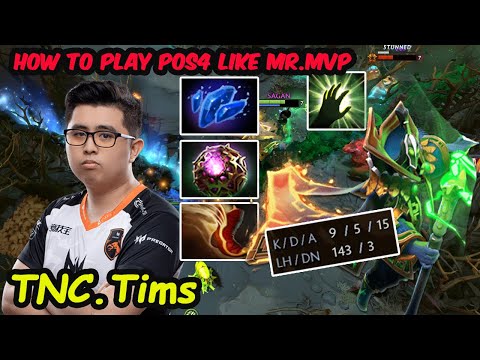HOW TO PLAY POS4 LIKE MR.MVP - TNC Tims Rubick Roaming Practice Hard For DPC2021 Season2 Dota 2