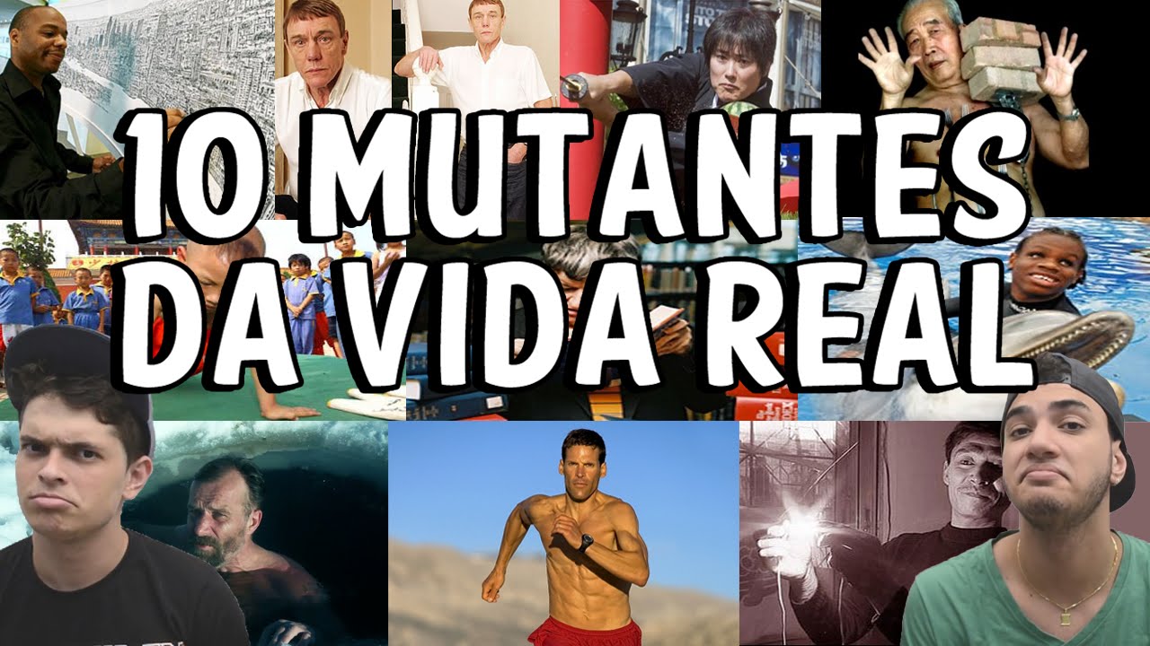 10 MUTANTES DA VIDA REAL