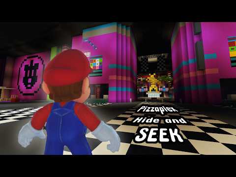 Playing Mario Hide and Seek in the FNAF PIZZAPLEX