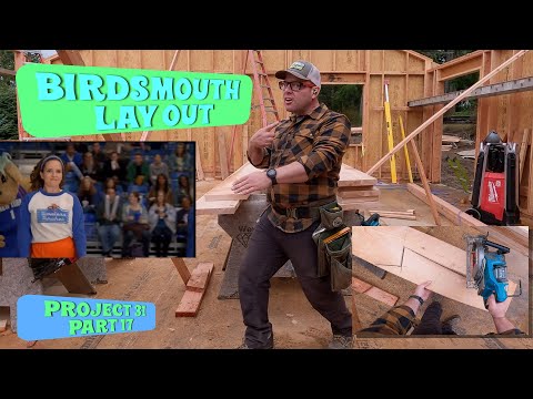How to Lay Out a Birdsmouth- Roof Framing