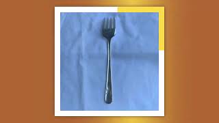 Vintage Wm Rogers & Son Silver-plate Talisman Pattern Fork, 1940s