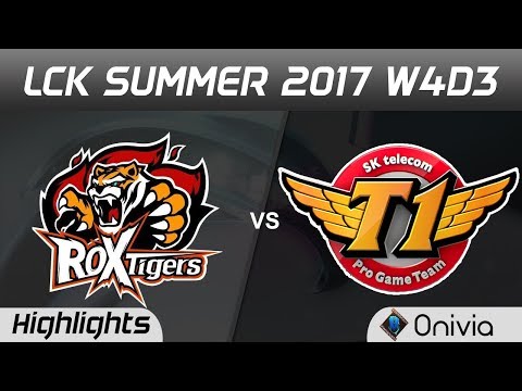 ROX vs SKT Highlights Game 2 LCK SUMMER 2017 ROX Tigers vs SK Telecom By Onivia