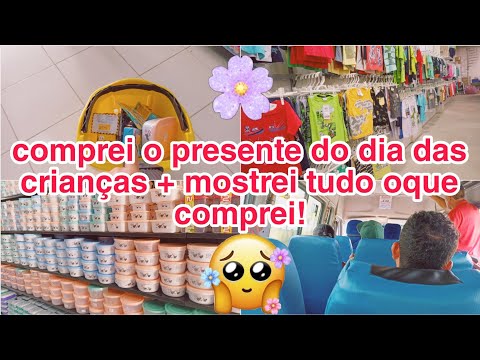 COMPREI VÁRIOS PRESENTES PARA O DIA DAS CRIANÇAS.😻🥺/ mostrei tudo oque comprei 🙋🏻‍♀️🥰