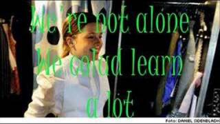 Amy Diamond We Could Learn A Lot-Karaoke (With Lyrics)