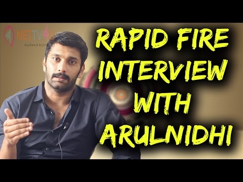 Rapid Fire Interview With ArulNidhi | Mouna Guru Becomes A Star Now | Udhayanidhi Stalin |Must Watch