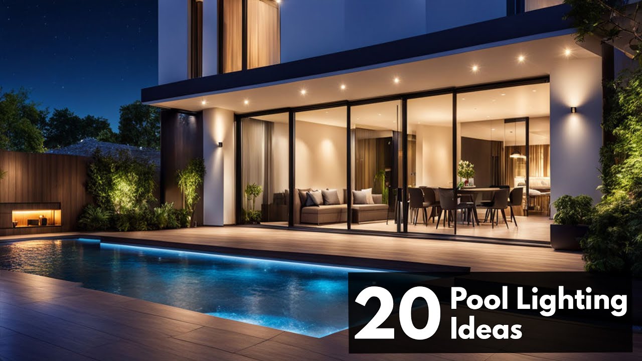 20 Pool Lighting Ideas to Infuse Vibrance in Your Outdoor Space