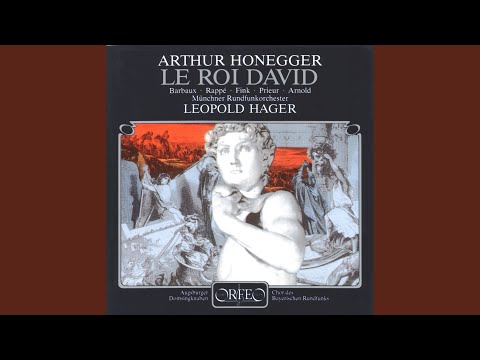 Le roi David, H. 37, Pt. 3: Part III: Couronnement de Salomon - La morte de David (Narrator,...