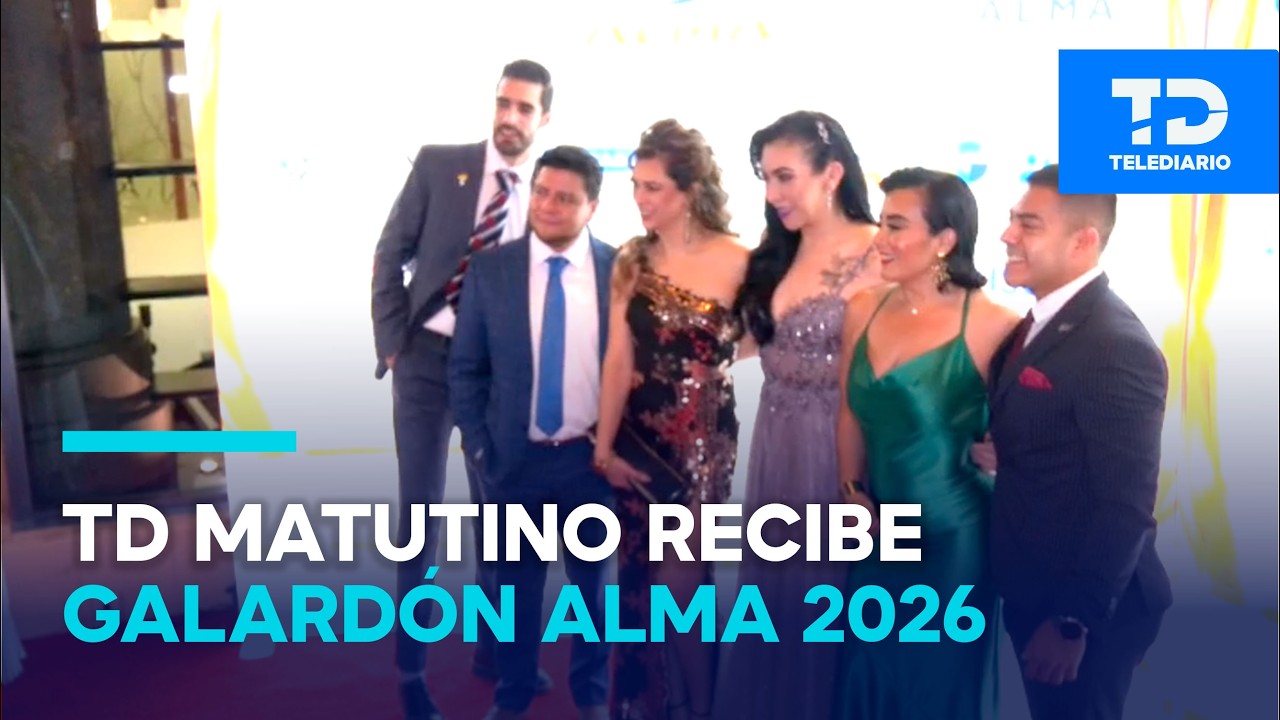 La audiencia de CDMX lo prefiere: Telediario Matutino recibe premio ALMA 2026