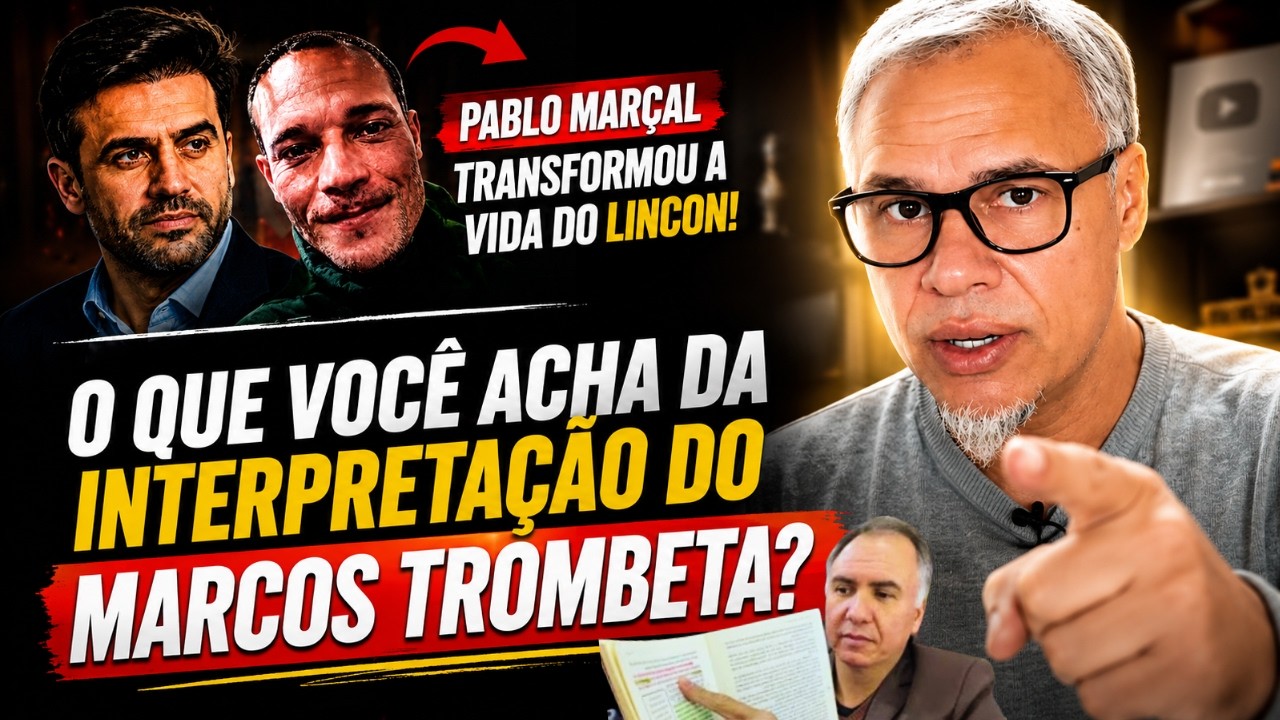 Pablo Marçal, Lincoln e Marcos Trombetta (TUDO OPORTUNISTA?) Qual sua opinião?