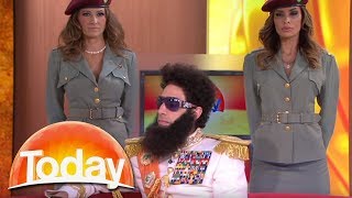 The Dictator imparts his wisdom on Aussie TV video