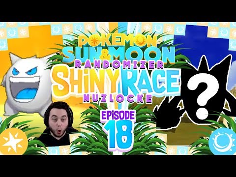 THE BEST SHINY EVER?! Pokemon Sun and Moon Randomizer Shiny Race Nuzlocke w/ MandJTV! Ep 18