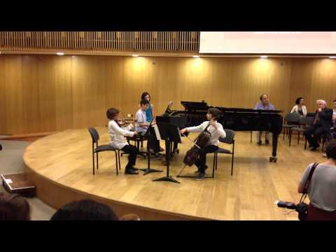 J. Klengel, Kindertrio in G Major Op. 35 Nr. 2 mov 2 (andante) – Ravani, Yotam and Ilai