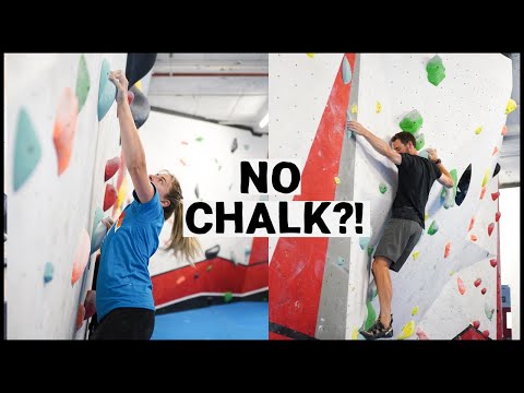 How hard can the Psychi crew climb WITHOUT CHALK?!