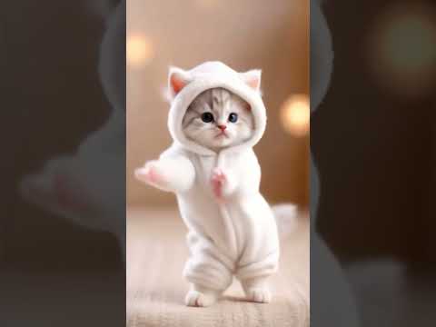 Macarena dance cat #animaldance #cuteanimaldance #cute #catdance #shorts