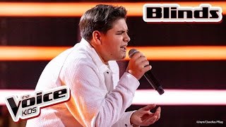 Luther Vandross - "Never Too Much" (Nikolas) | Blinds | The Voice Kids 2025