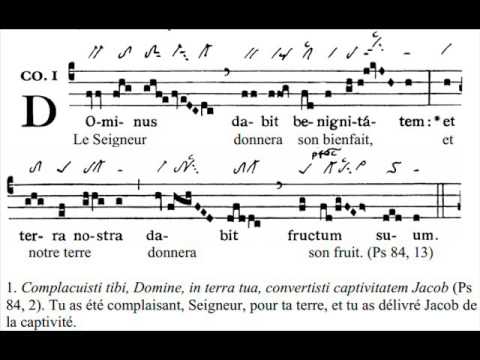 Communio Dominus dabit, Dominica I Adventus (1 Avent)
