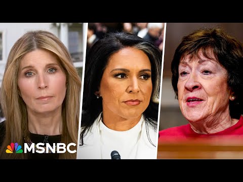 'It's pathetic': Nicolle Wallace blasts Susan Collins for voting to confirm Tulsi Gabbard to DNI