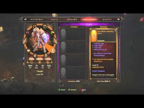 Diablo 3 ROS Console Tips and settings...Also a little Rant.