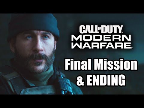 CALL OF DUTY: MODERN WARFARE (2019) Final Mission (Into the Furnace) & ENDING Gameplay PS4 PRO