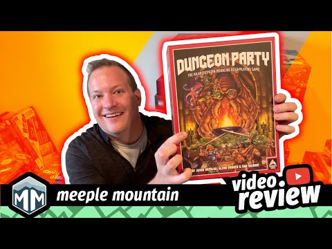 Dungeon Party - How to Play & Review - Boardgame Brody