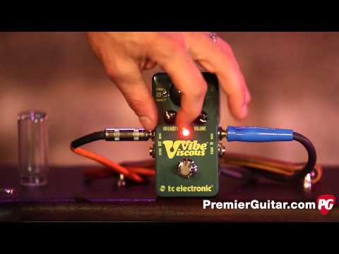 Обзор педали эффектов TC Electronic Viscous Vibe