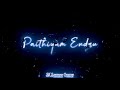 Apple Penne Nee Yaaro Song Black Screen Lyrics SK SANTHOSH CREATION