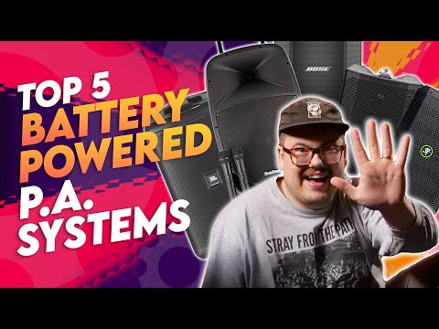 Top five battery powered PA systems | Gear4music Synths & Tech