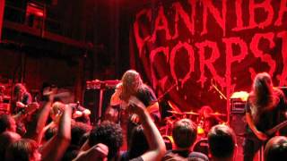 Cannibal Corpse - Crucifier Avenged - Live @ The Blue Note, Columbia, MO, 4/27/12