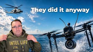 Marines Throw Drones Out of Helicopters (Here's Why)