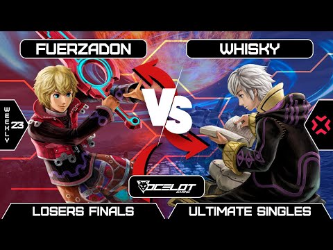 EBA Weekly 23 - FuerzaDON (Shulk) vs. Whisky (Robin) - Losers Final | #smashultimate