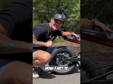 17,000 Watt Hub Motor Sotion Kit! Razor RSF 650 - Electric Mini Motorcycle