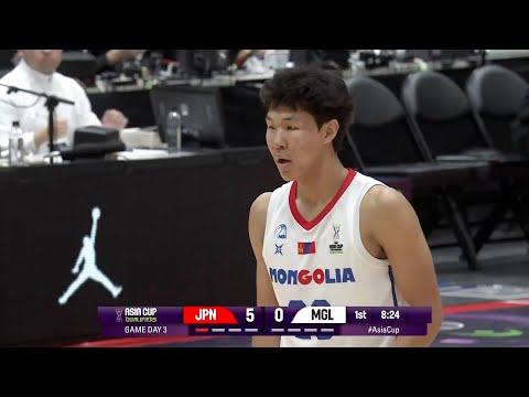Margad Choijilsuren highlights vs Japan, China | FIBA Asia Cup Qualifiers