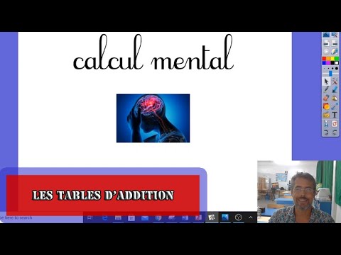 mathématiques à l'école - calcul mental séance 1 : les tables d'addition - CM2 cycle 3 -maître Ludo