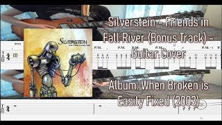 Silverstein - Friends in Fall River  - Guitar Cover (Play Along Tab on Screen)