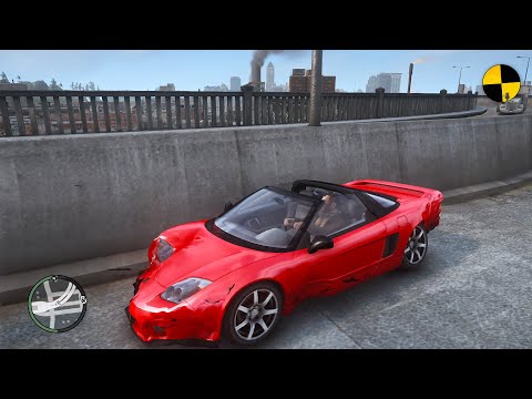 GTA 4 Crash Testing Real Car Mods Ep.61