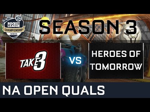 Take 3 vs Heroes of Tomorrow NA Open Qualifiers - RLCS S3
