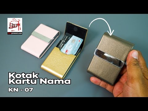 Souvenir Kotak Kartu Nama Stainless