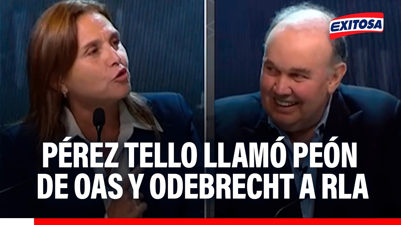 🔴🔵 Marisol Pérez Tello volvió a arremeter contra RLA: “Usted fue peón de OAS y Odebrecht”