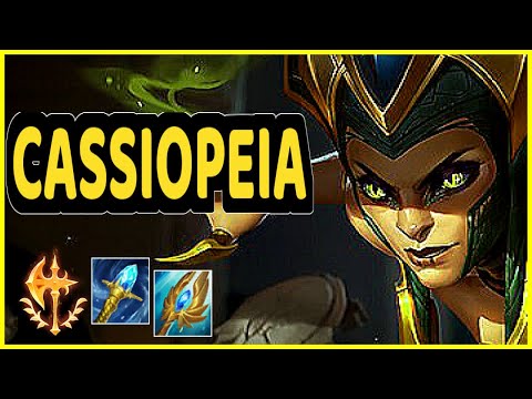CASSIOPEIA VS SYNDRA MID GAMEPLAY CHALLENGER I