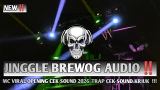 Download lagu DJ OPENING CEK SOUND‼️VIRAL YANG DIPAKAI BREWOG#soundcheck  mp3