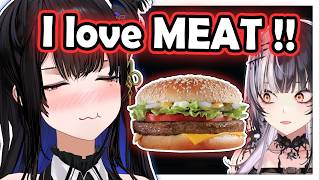 Nerissa Always Goes for the MEATS in All-you-can-eat Restaurant【Hololive】