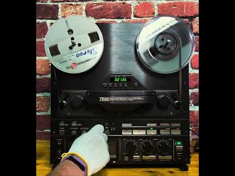 TEAC X-2000R 1/4", 4 track - [SUPERB!!] - Refurbished ($400!), with takeup reel, original NAB hubs, extra 10.5" reel image 23