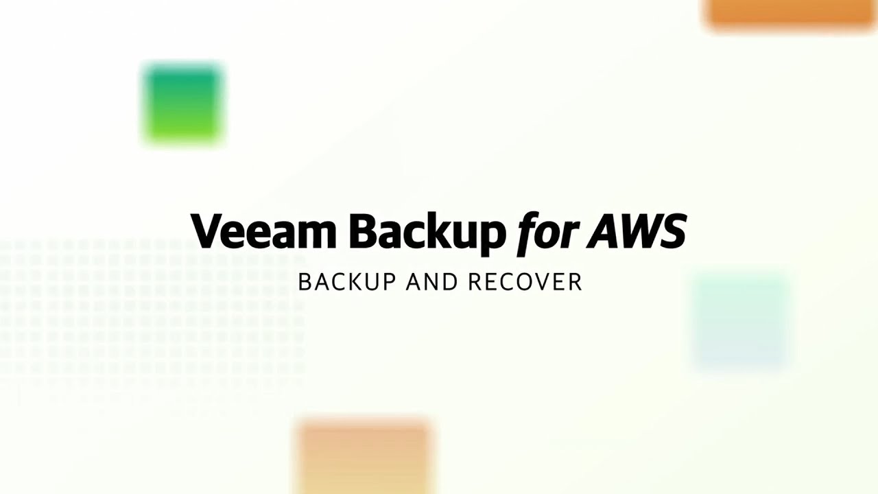 product-demo-aws-backup-and-recover video